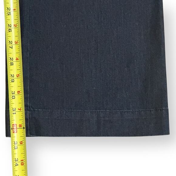 NWT Coldwater Creek Natural Fit Bootcut Jeans Womens 12 Dark Wash Denim Trouser - Picture 11 of 11